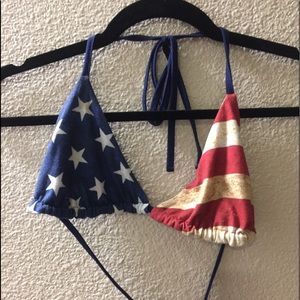 Fourth of July Bikini Top